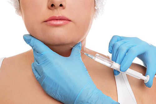 injections under chin
